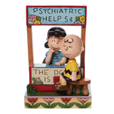 Jim Shore Peanuts Lucy Psychiatric Booth Chaser-6008971