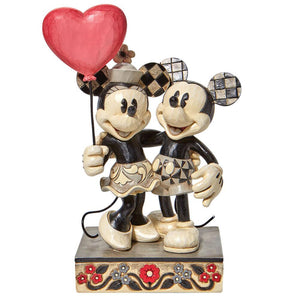 Jim Shore Disney Traditions Mickey and Minnie Heart – 6010106