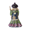 Jim Shore Heartwood Creek Witch with Cat and Broom – 6010668