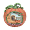 Jim Shore Heartwood Creek Harvest “Be Thankful” Pumpkin - 6010678