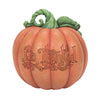 Jim Shore Heartwood Creek Harvest “Be Thankful” Pumpkin - 6010678