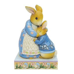 Jim Shore Beatrix Potter Mrs. Rabbit and Peter Rabbit-6010686