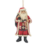 Jim Shore Santa w/ FAO Toy Bag Ornament-6010856