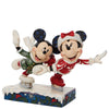 Jim Shore Disney Tradition Minnie and Mickey Ice Skating-6010871