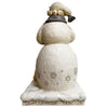 Jim Shore White Woodland Snowman Statue-6011613