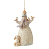 Jim Shore Woodland Snowman ornament-6011632