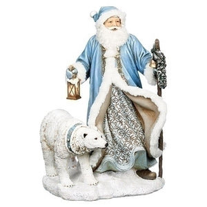 Roman Santa with Polar Bear and Lantern-633269