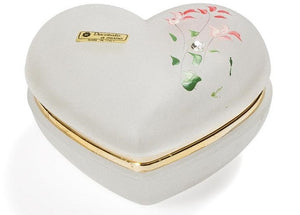 Italian Crystal Heart Box by Intrada Italy