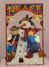 Mary Engelbreit  Holiday Snowman With Children Plaque-ME253