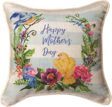 Manual Woodworkers Happy Mother Day Pillow - SDPHMB